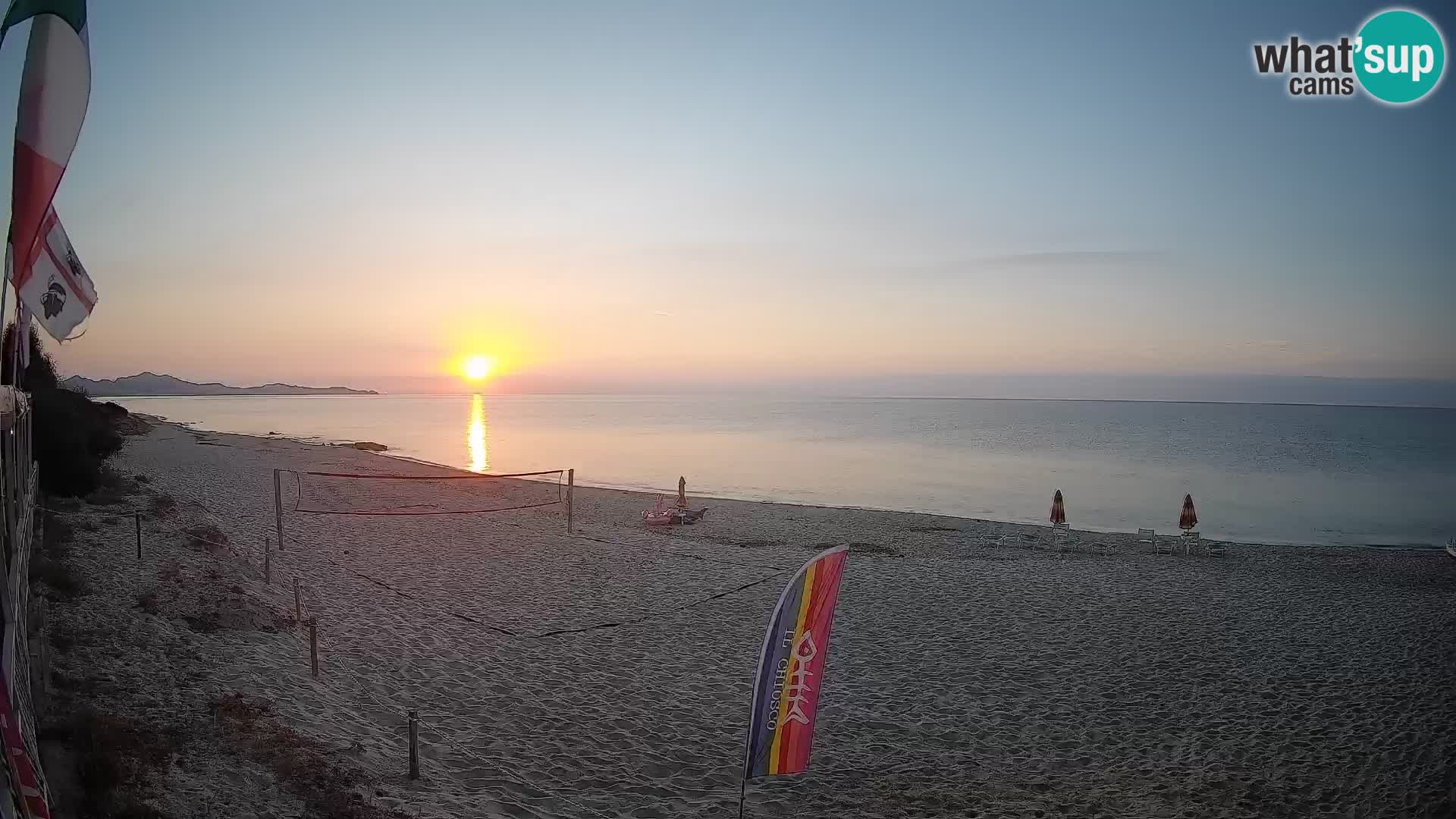 Webcam Piscina Rei – Vista live da Costa Rei, Muravera