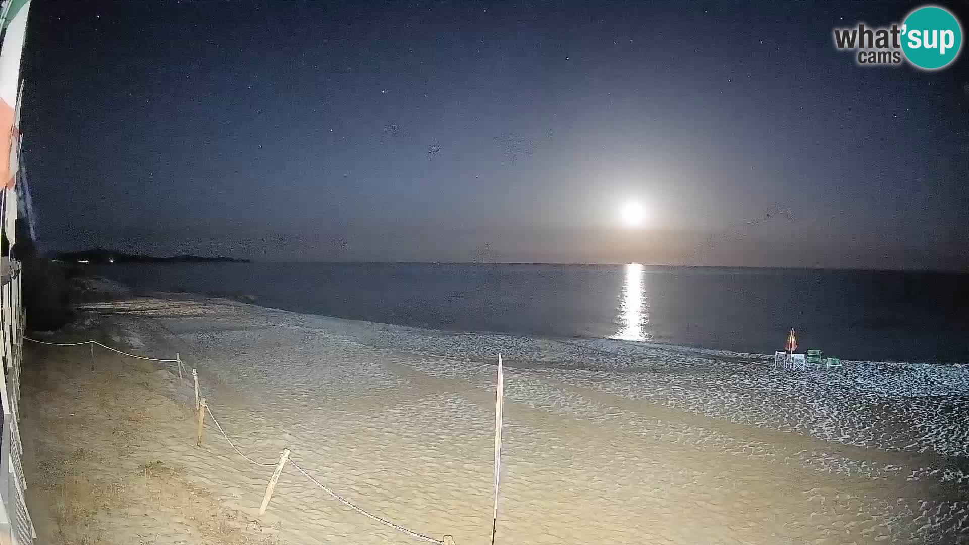 Spletna kamera Piscina Rei – Pogled v živo iz Costa Rei, Muravera