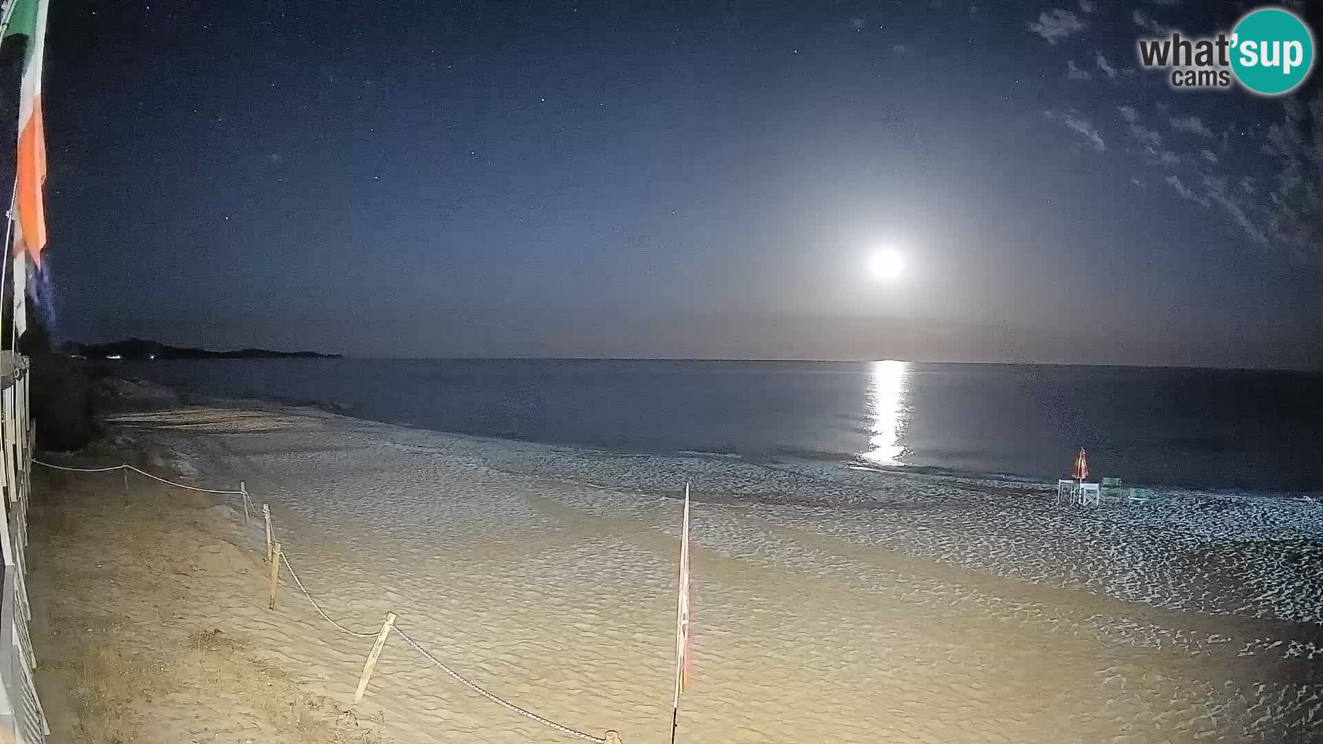 Webcam Piscina Rei – Vista en directo desde Costa Rei, Muravera