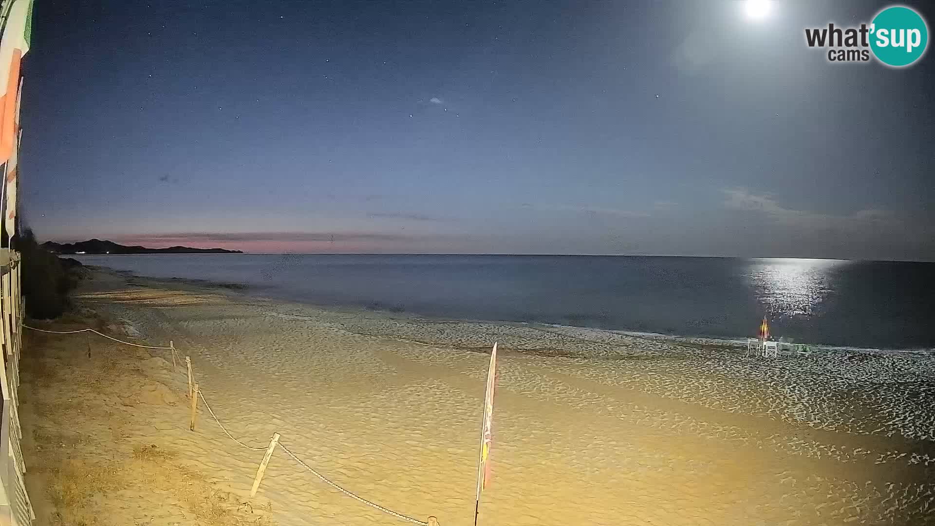 Spletna kamera Piscina Rei – Pogled v živo iz Costa Rei, Muravera