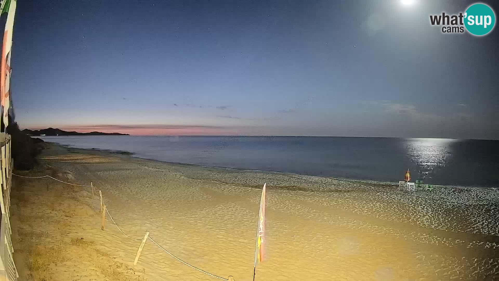 Spletna kamera Piscina Rei – Pogled v živo iz Costa Rei, Muravera