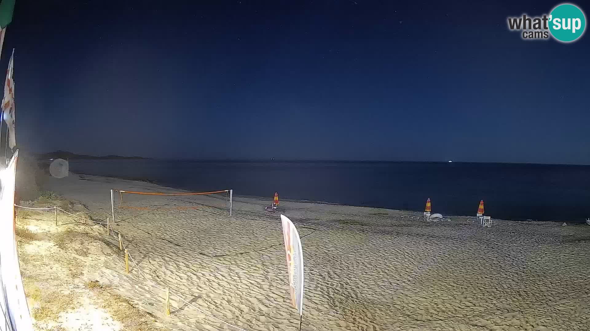 Webcam Piscina Rei – Vista live da Costa Rei, Muravera