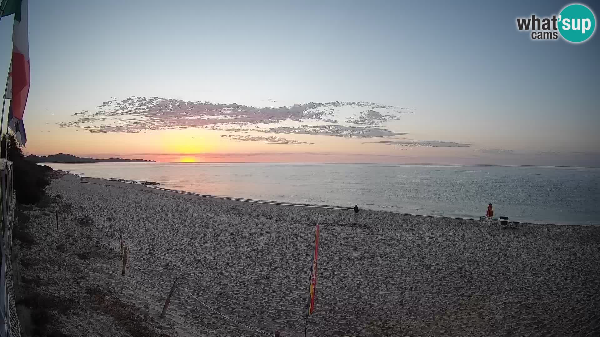 Webcam Piscina Rei – Vista live da Costa Rei, Muravera
