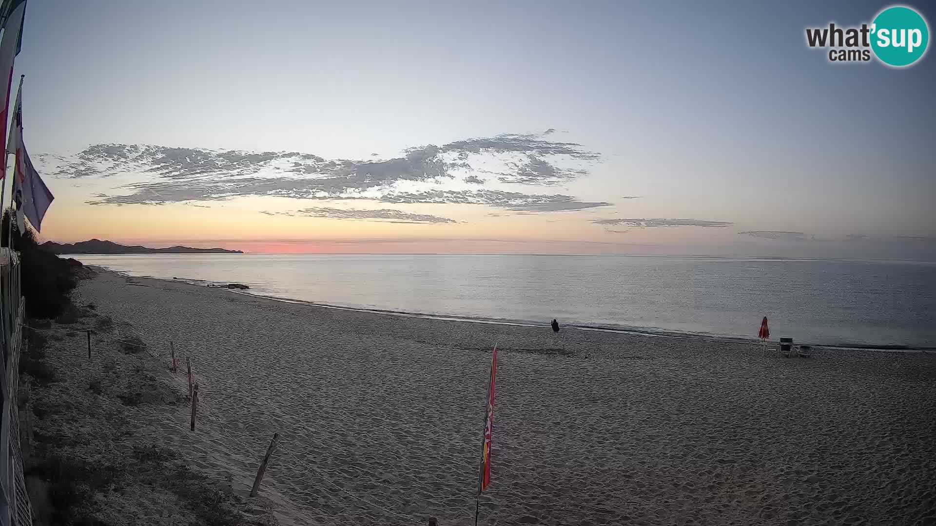 Webcam Piscina Rei – Vista live da Costa Rei, Muravera
