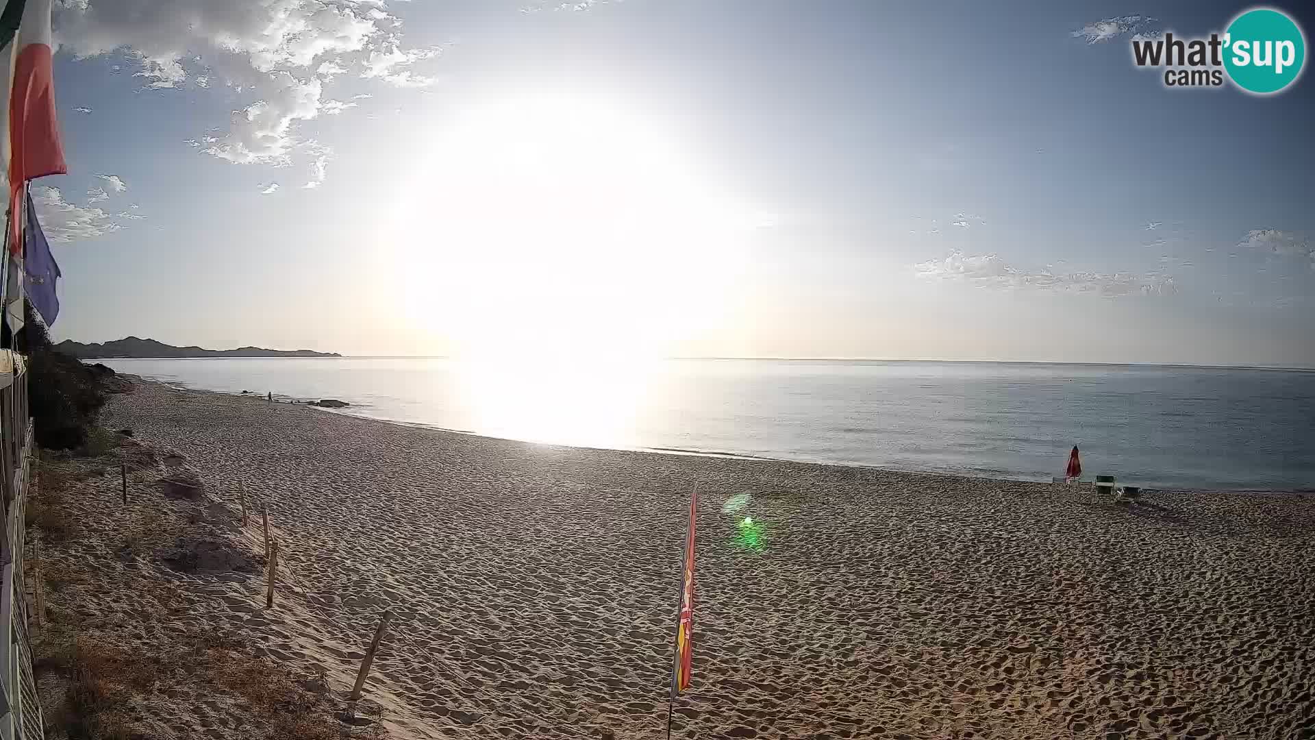 Webcam Piscina Rei – Vista live da Costa Rei, Muravera