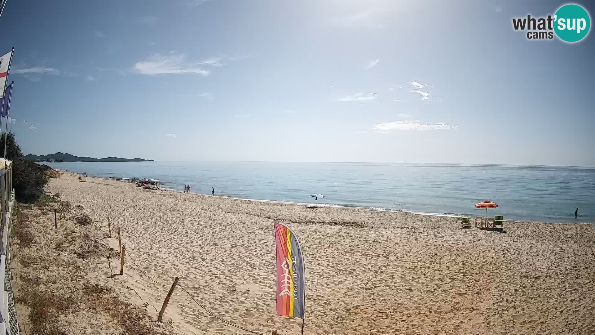 Webcam Piscina Rei – Vue en direct depuis Costa Rei, Muravera