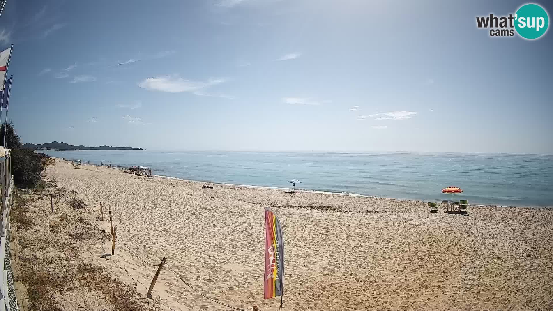 Webcam Piscina Rei – Vue en direct depuis Costa Rei, Muravera