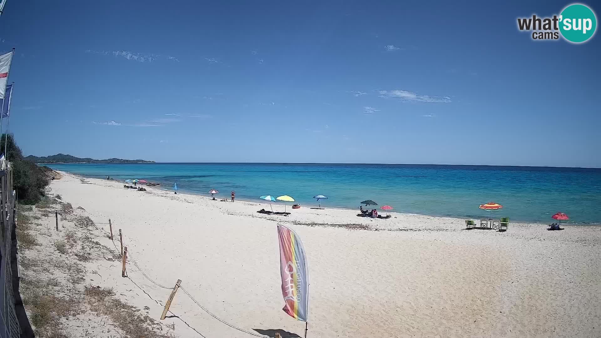 Web kamera Piscina Rei – Pogled uživo iz Costa Rei, Muravera