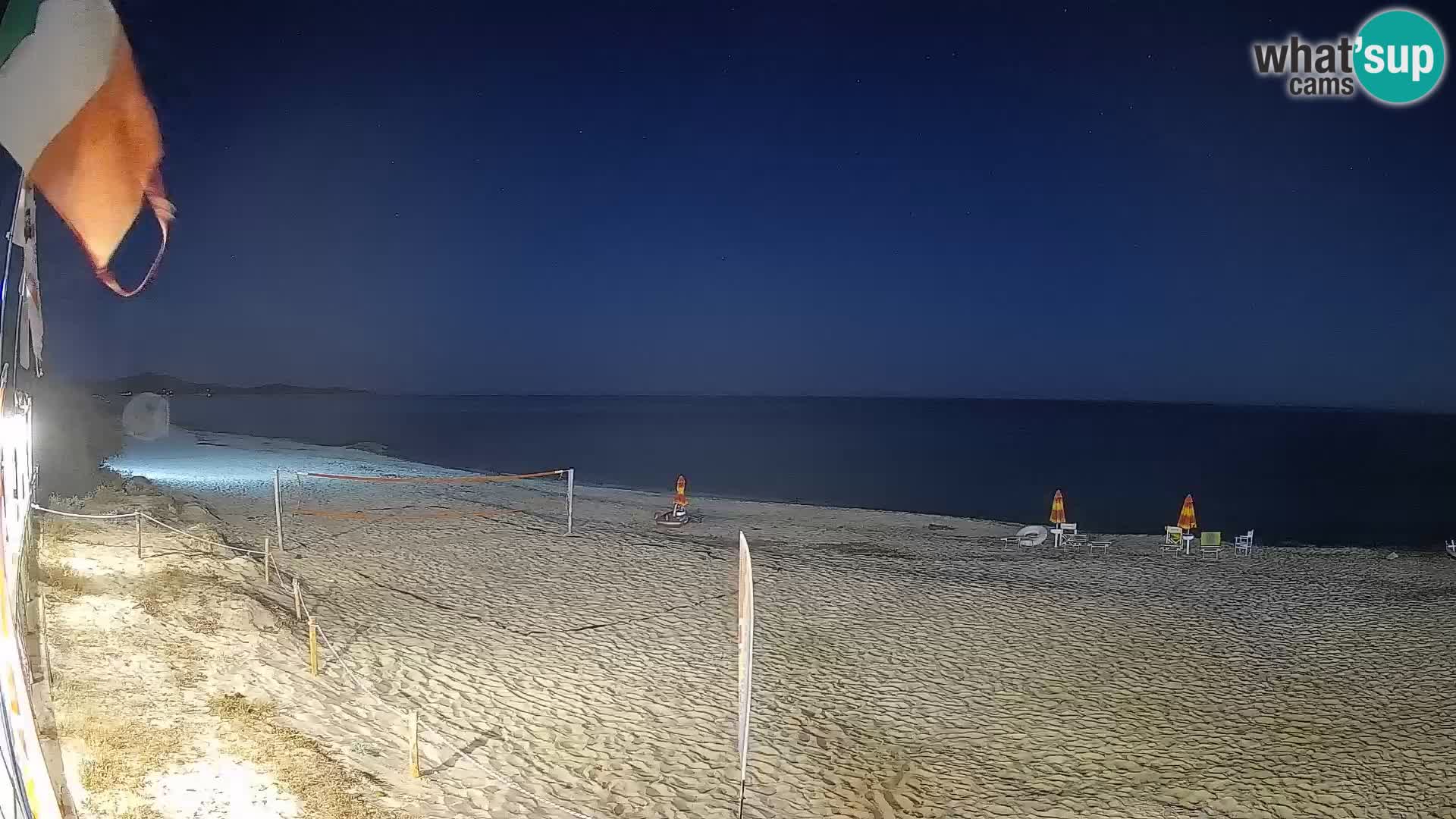 Webcam Piscina Rei – Vista live da Costa Rei, Muravera