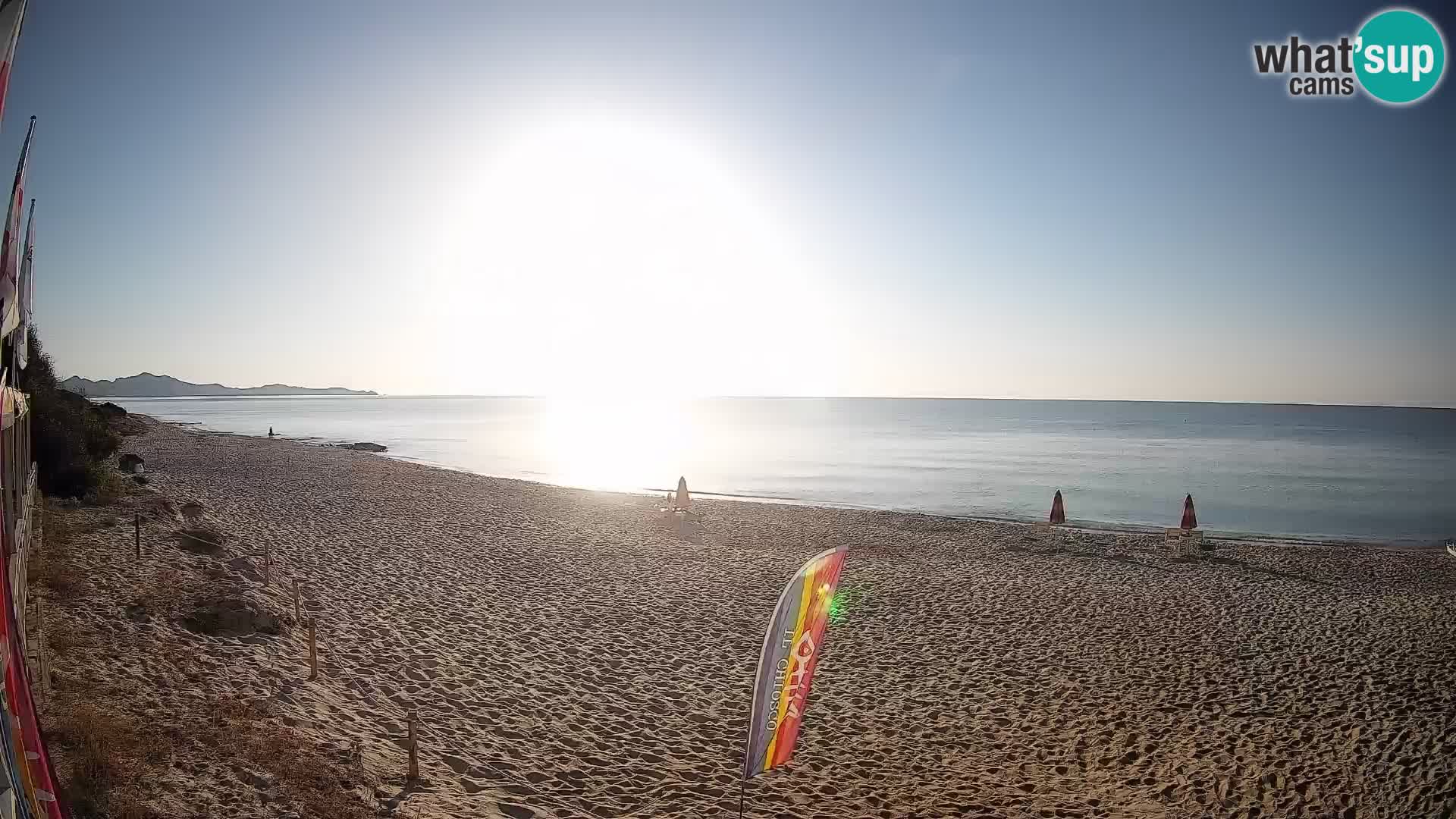 Webcam Piscina Rei – Vue en direct depuis Costa Rei, Muravera