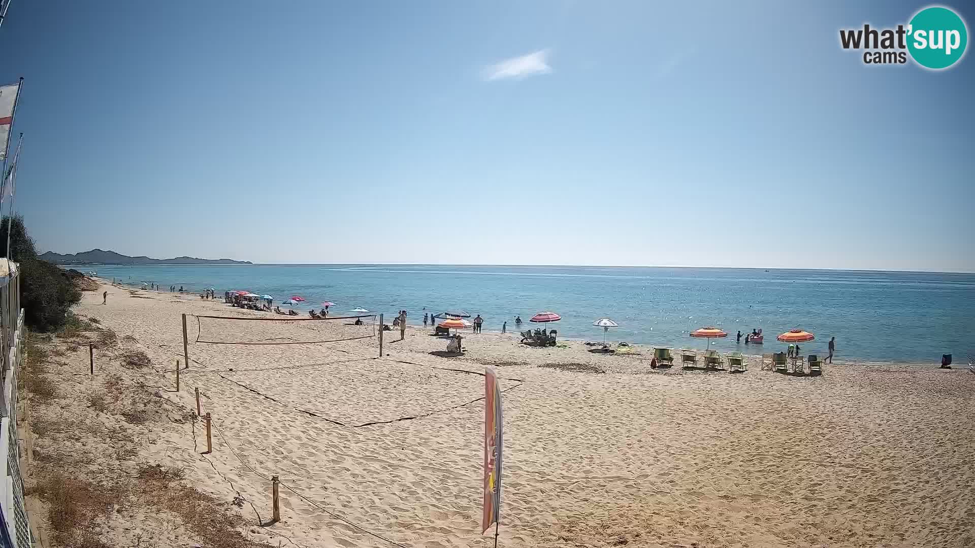 Web kamera Piscina Rei – Pogled uživo iz Costa Rei, Muravera