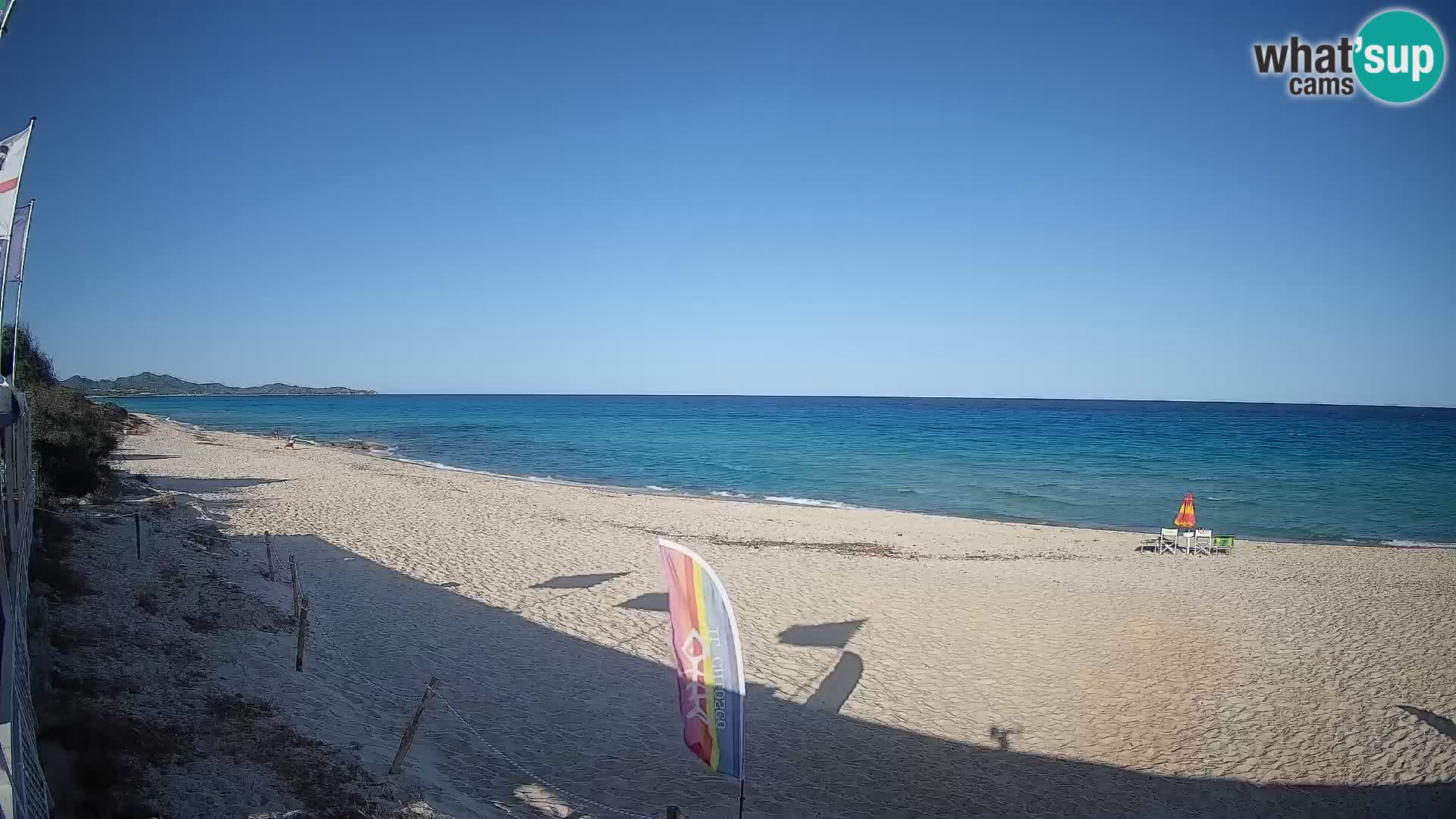 Webcam Piscina Rei – Live View from Costa Rei, Muravera