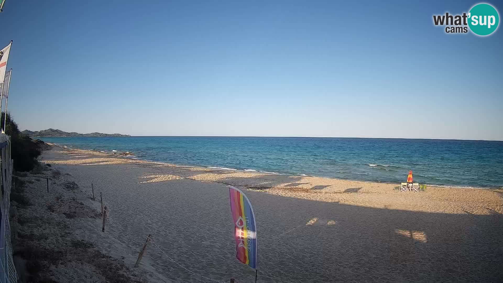 Webcam Piscina Rei – Liveblick auf Costa Rei in Muravera