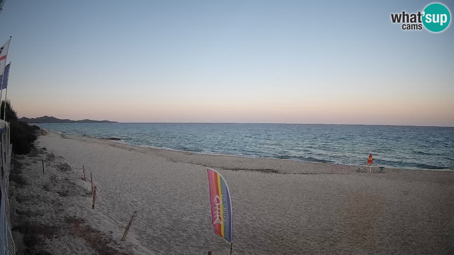 Webcam Piscina Rei – Vista en directo desde Costa Rei, Muravera