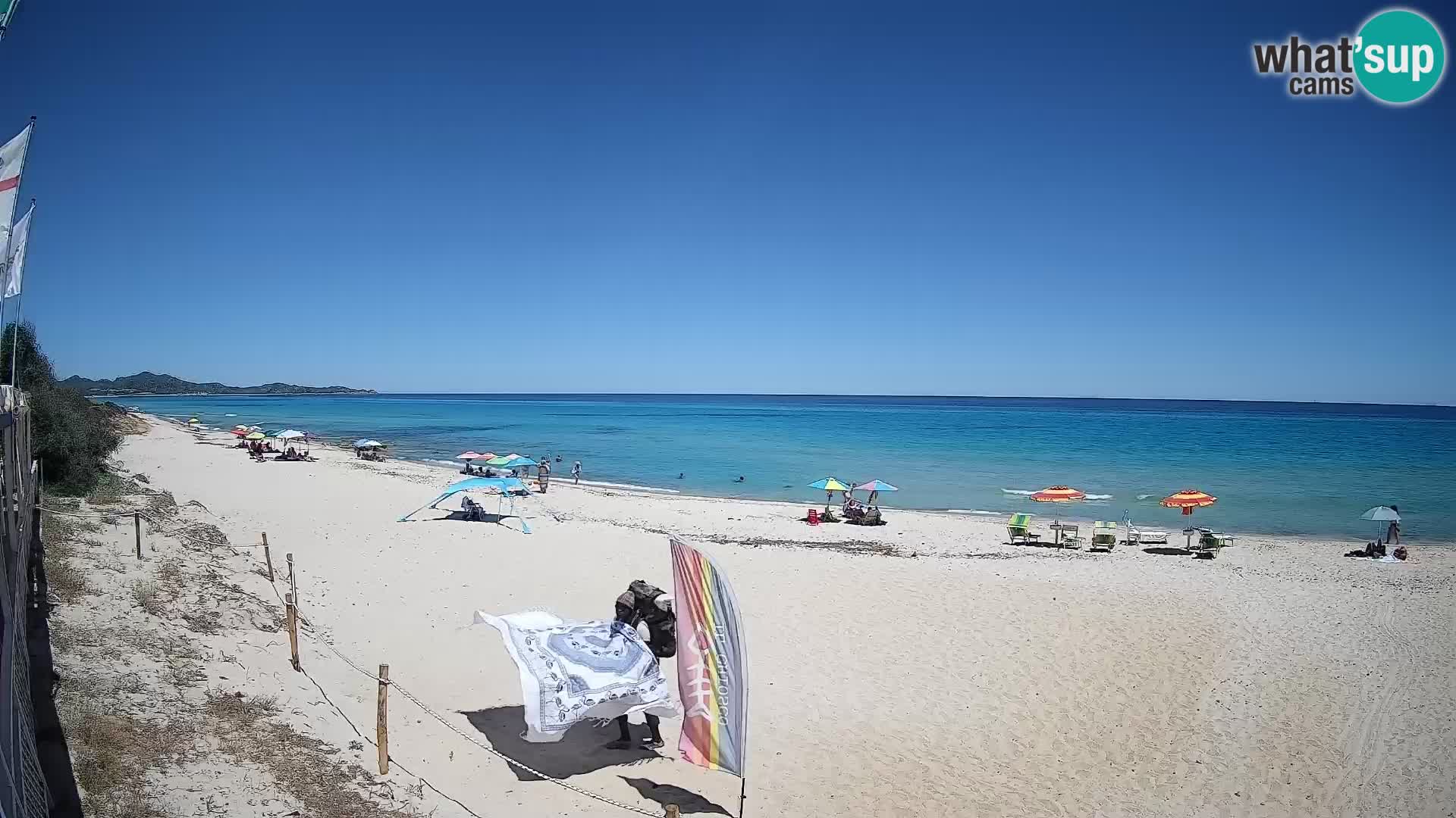 Webcam Piscina Rei – Live View from Costa Rei, Muravera