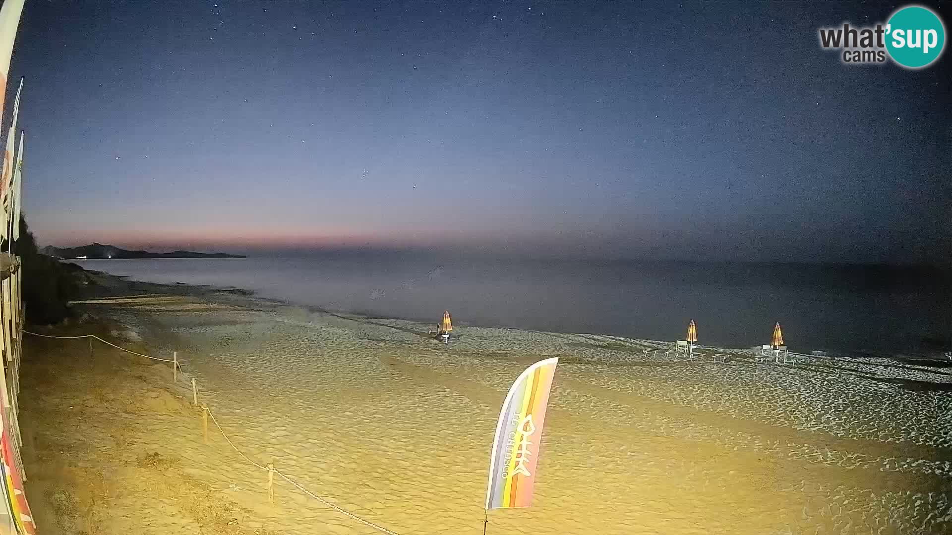 Webcam Piscina Rei – Vista live da Costa Rei, Muravera
