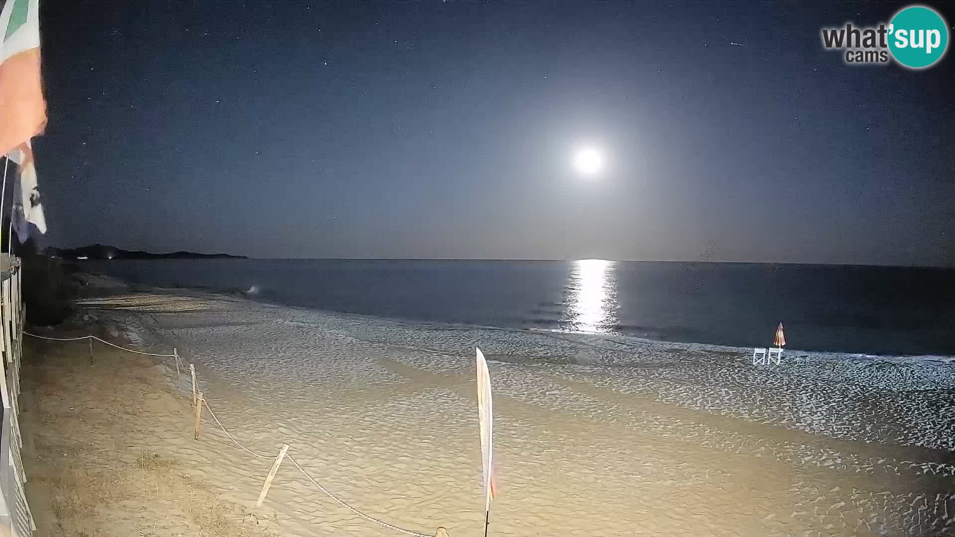 Spletna kamera Piscina Rei – Pogled v živo iz Costa Rei, Muravera