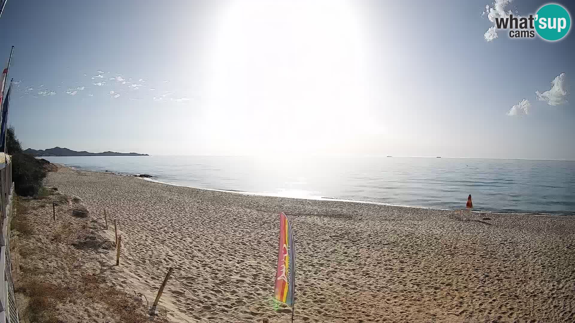 Web kamera Piscina Rei – Pogled uživo iz Costa Rei, Muravera