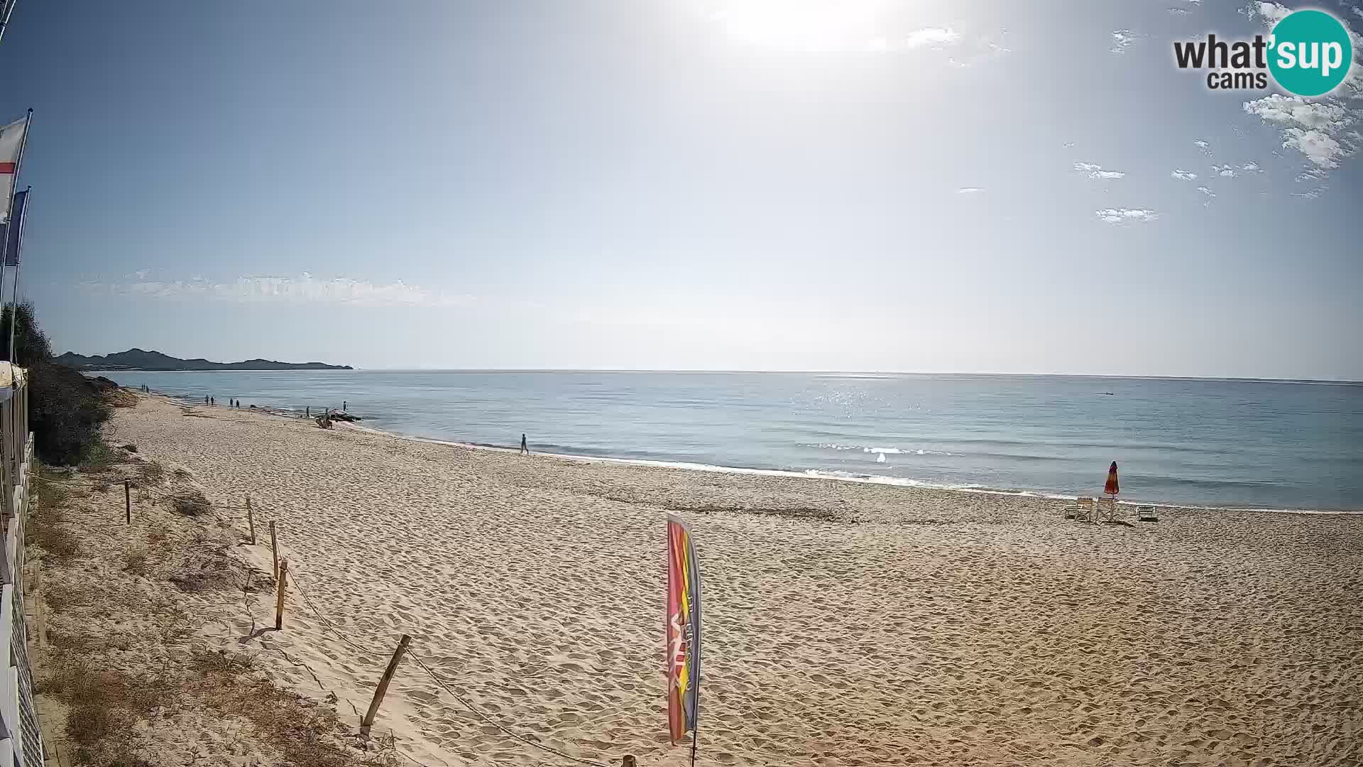 Webcam Piscina Rei – Vue en direct depuis Costa Rei, Muravera