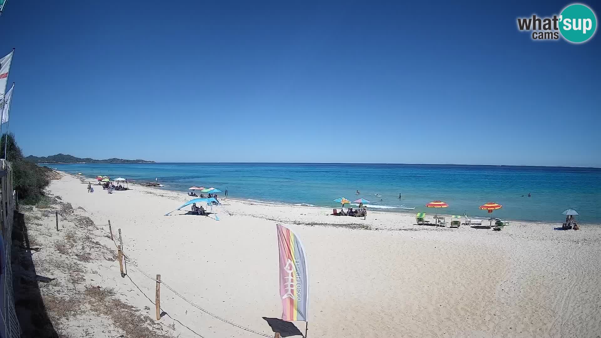Webcam Piscina Rei – Live View from Costa Rei, Muravera