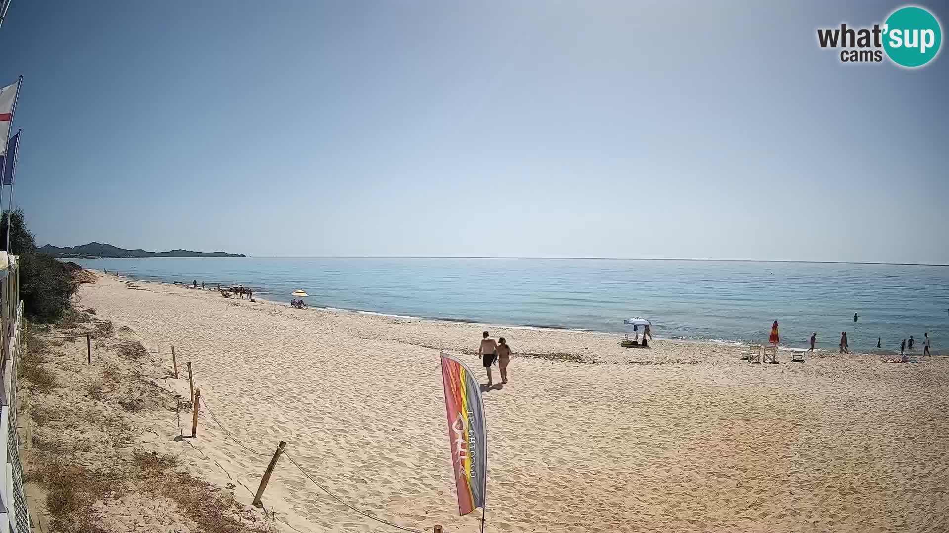 Webcam Piscina Rei – Vista en directo desde Costa Rei, Muravera