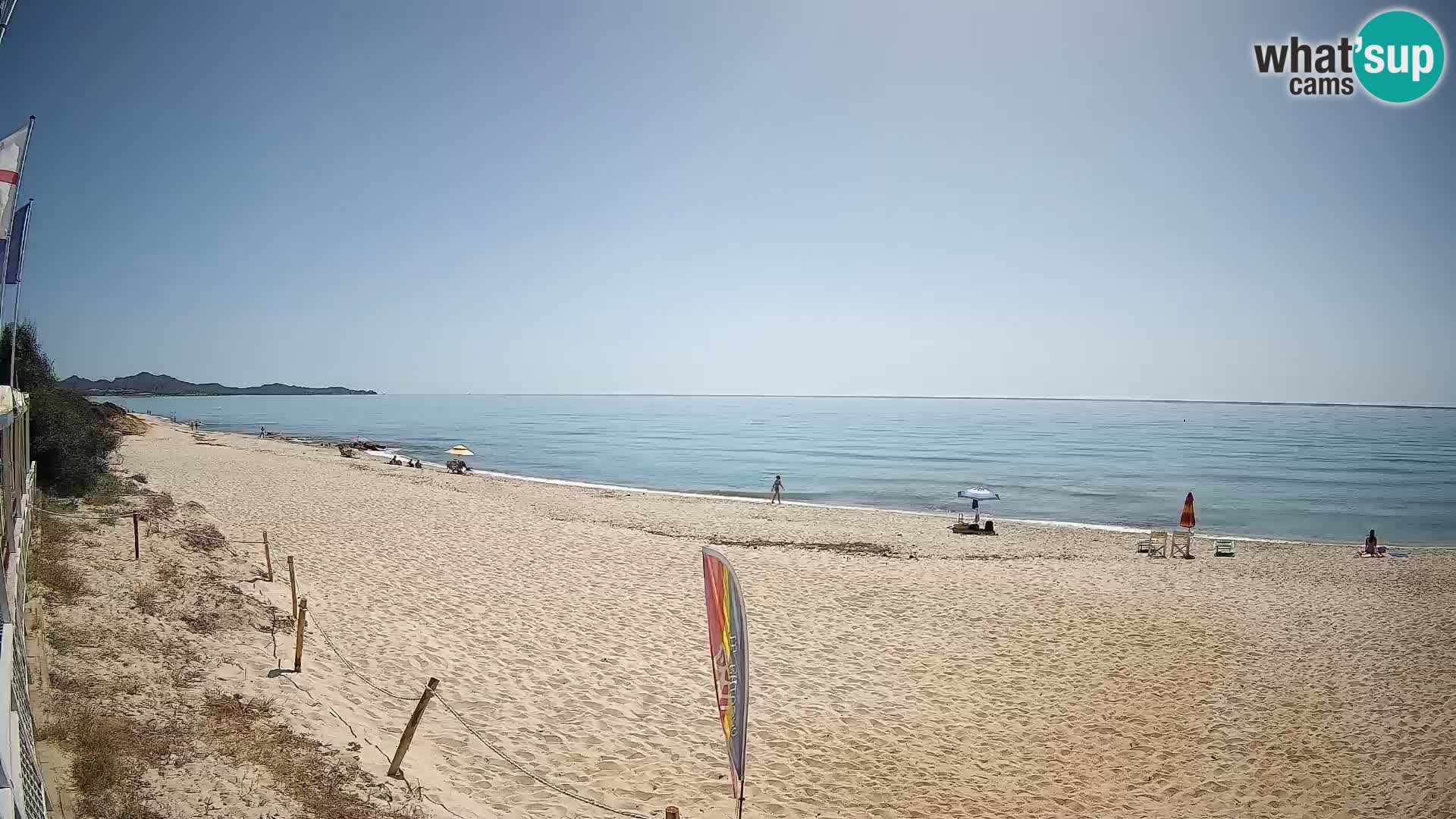 Webcam Piscina Rei – Vista en directo desde Costa Rei, Muravera