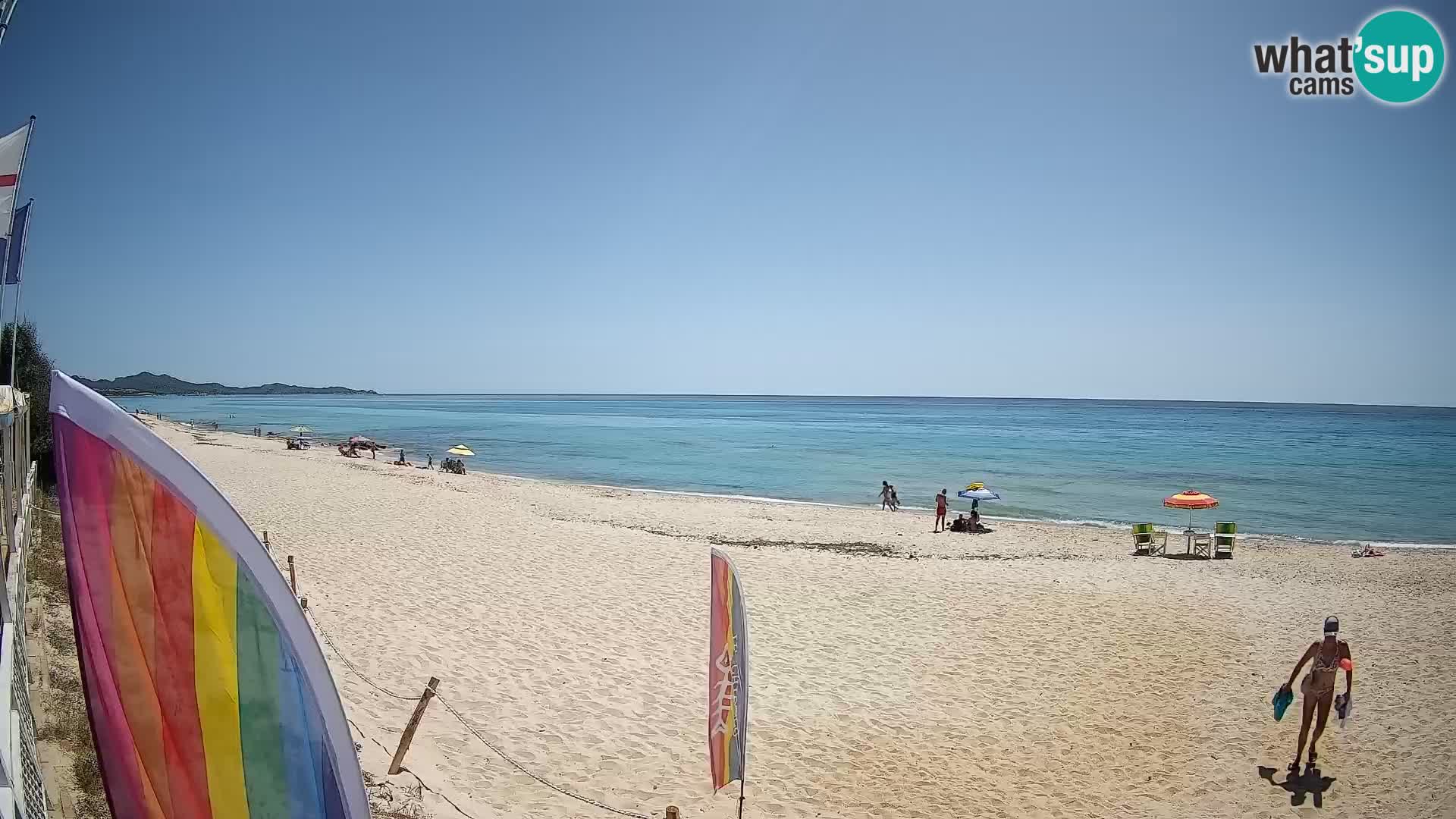 Webcam Piscina Rei – Vue en direct depuis Costa Rei, Muravera