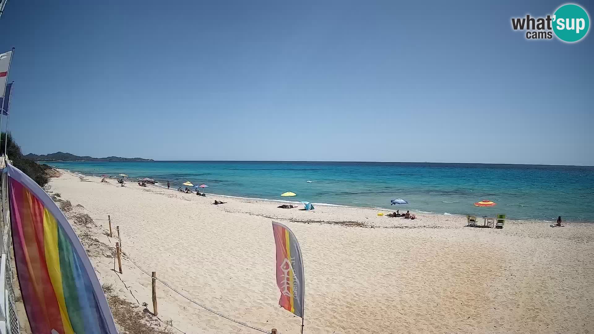 Webcam Piscina Rei – Live View from Costa Rei, Muravera