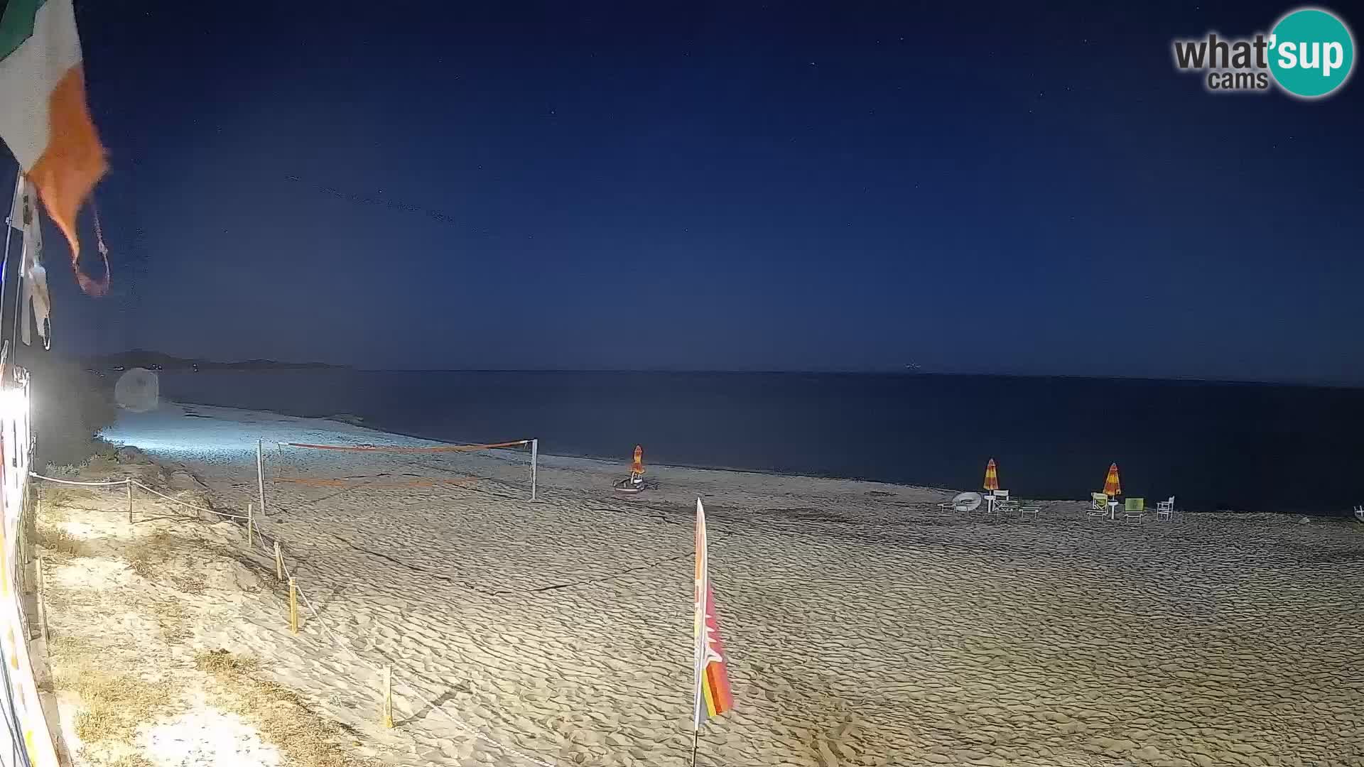 Webcam Piscina Rei – Vista live da Costa Rei, Muravera