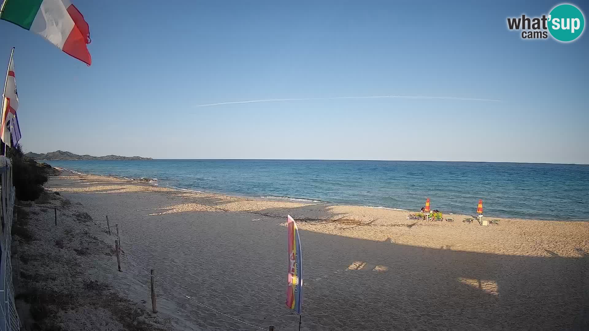 Webcam Piscina Rei – Liveblick auf Costa Rei in Muravera