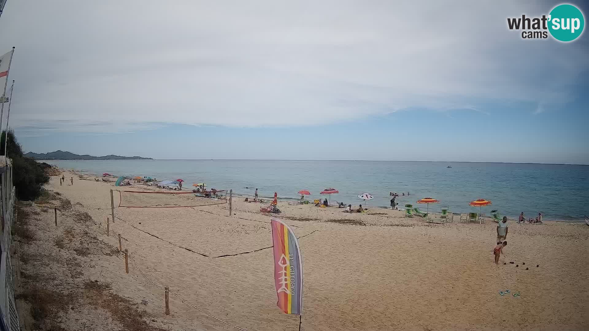 Webcam Piscina Rei – Vista live da Costa Rei, Muravera