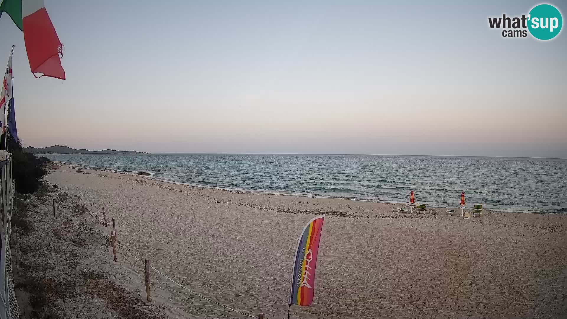 Webcam Piscina Rei – Vue en direct depuis Costa Rei, Muravera