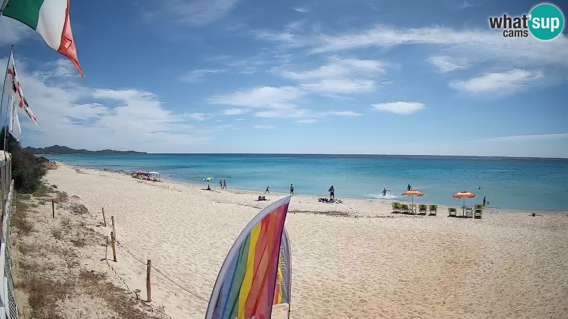 Webcam Piscina Rei – Liveblick auf Costa Rei in Muravera