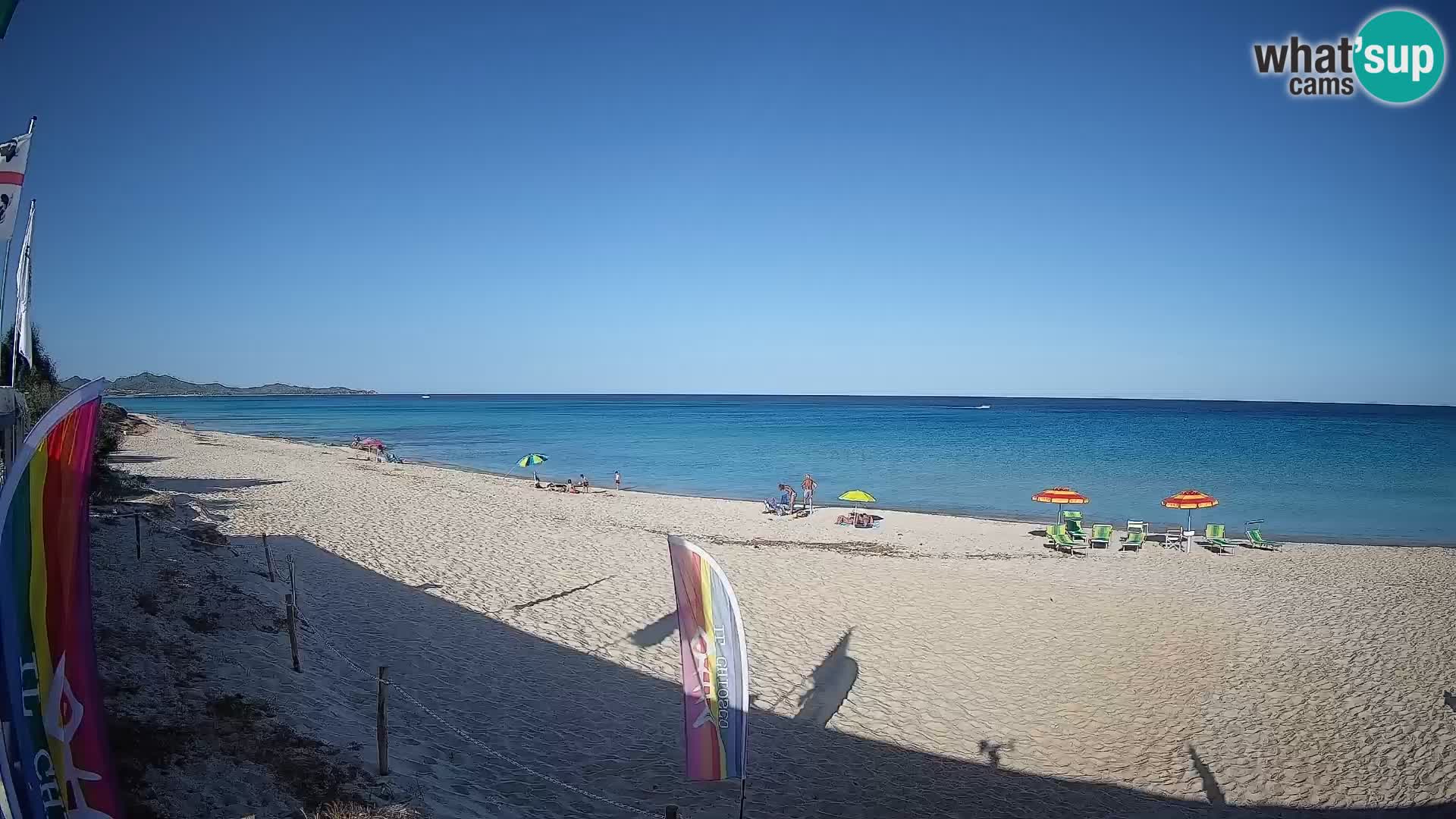 Webcam Piscina Rei – Live View from Costa Rei, Muravera