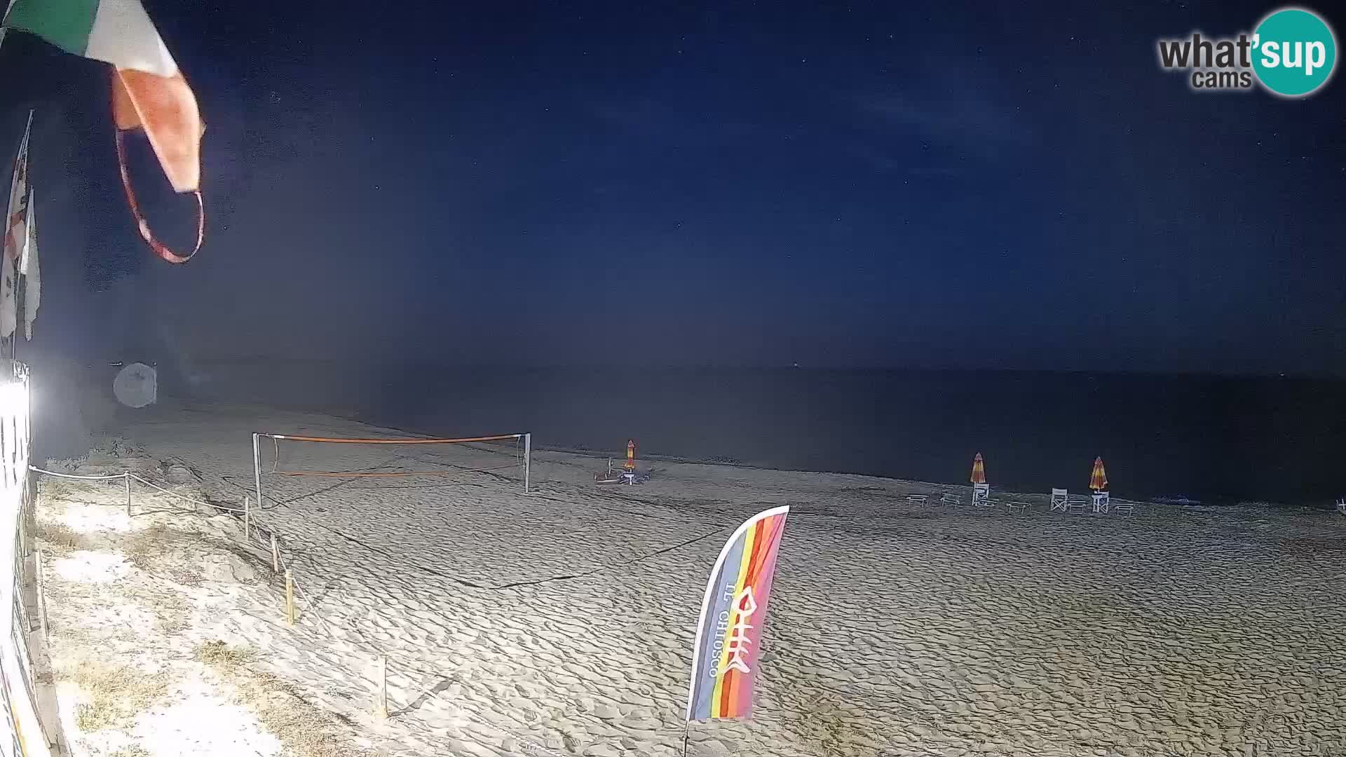 Webcam Piscina Rei – Vista live da Costa Rei, Muravera