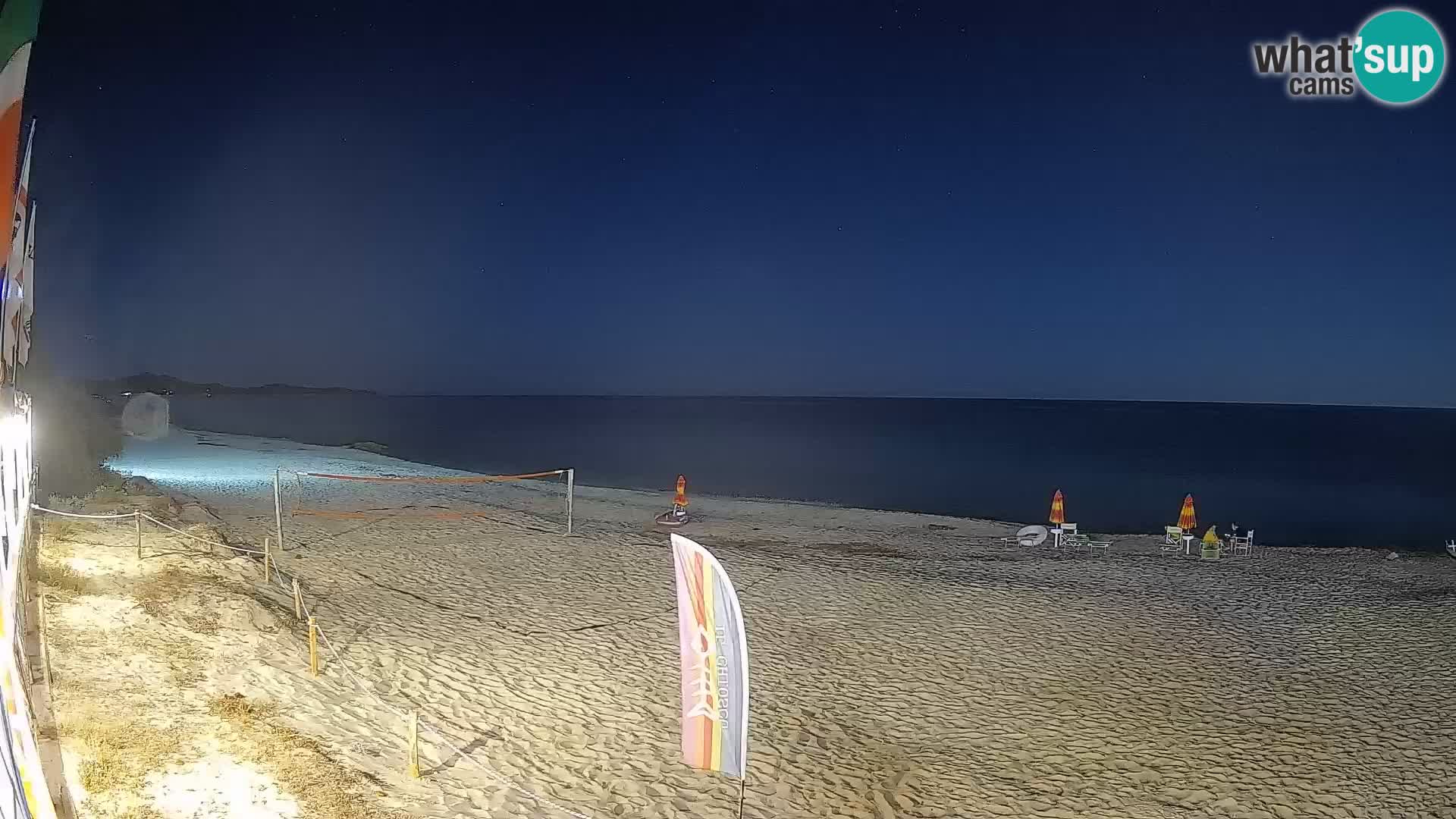 Web kamera Piscina Rei – Pogled uživo iz Costa Rei, Muravera