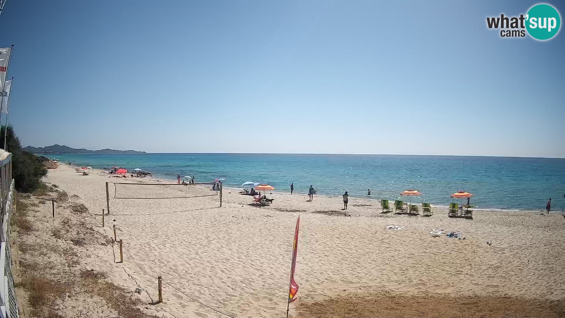 Webcam Piscina Rei – Live View from Costa Rei, Muravera