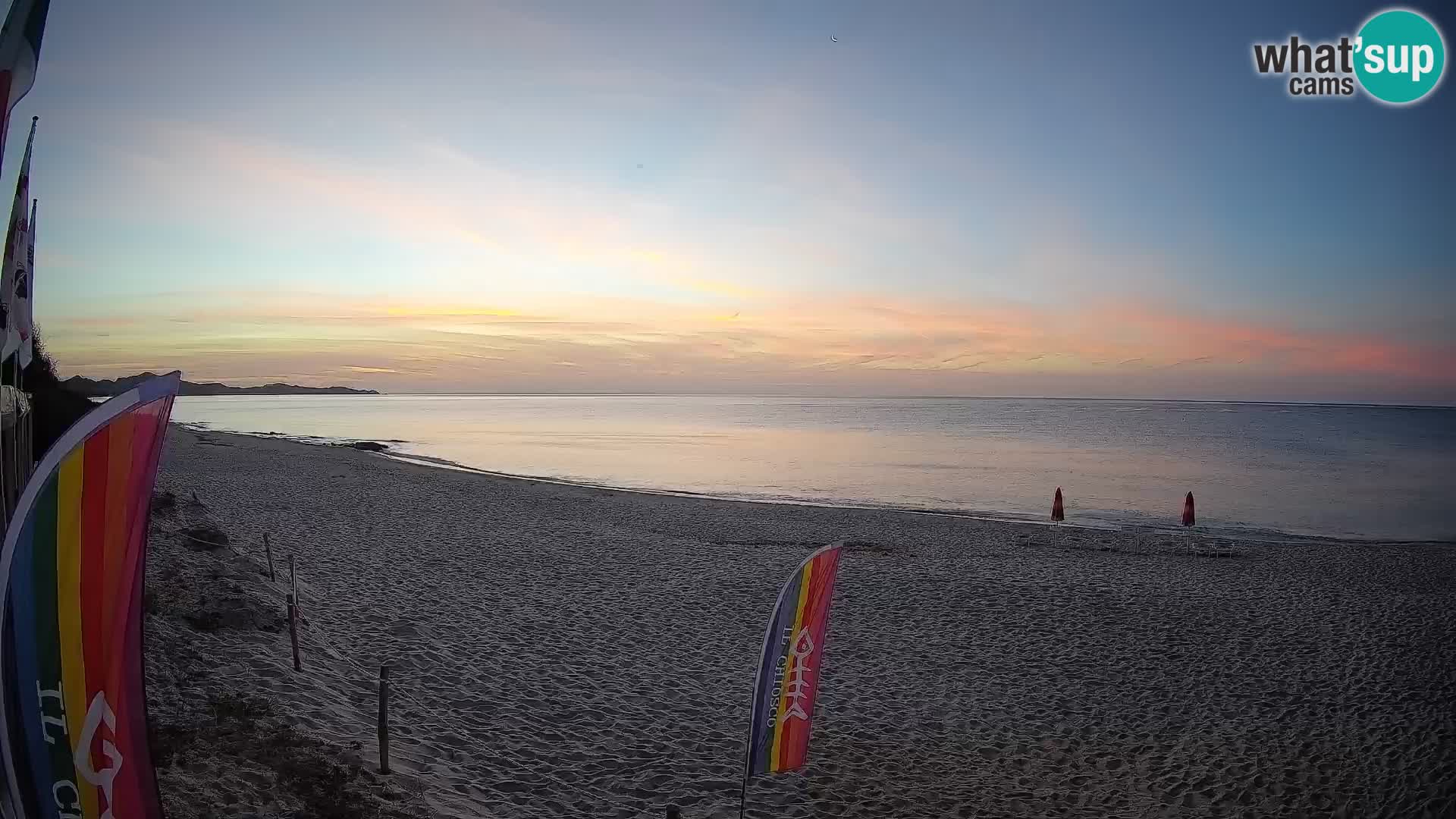 Webcam Piscina Rei – Vista live da Costa Rei, Muravera