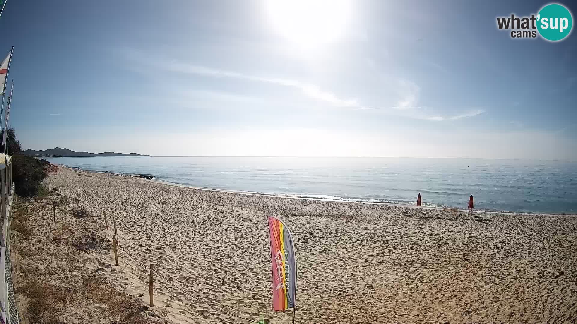 Web kamera Piscina Rei – Pogled uživo iz Costa Rei, Muravera