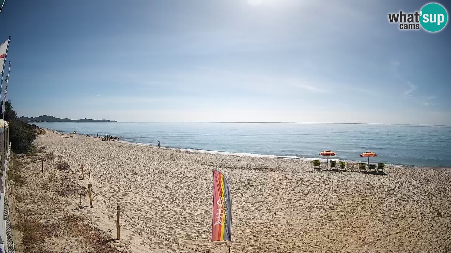 Webcam Piscina Rei – Vue en direct depuis Costa Rei, Muravera