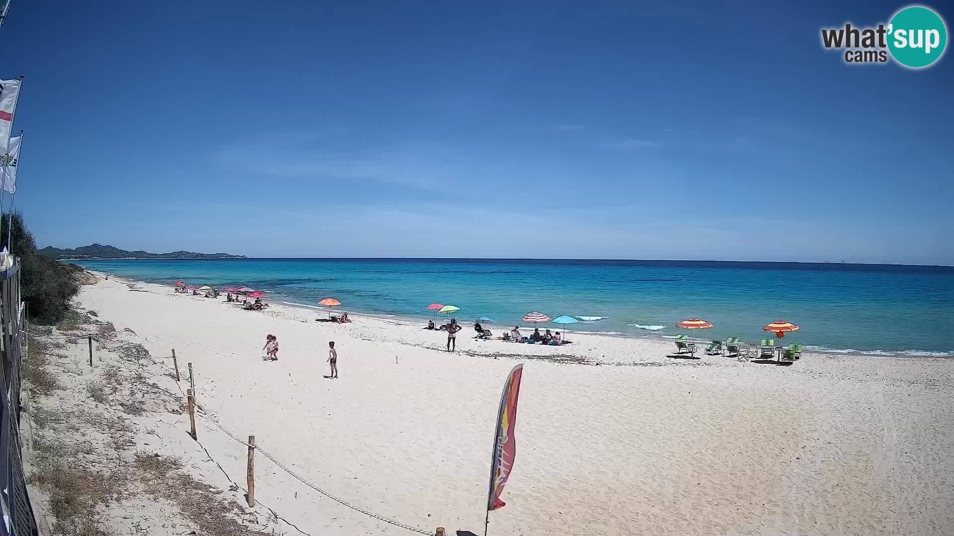 Webcam Piscina Rei – Live View from Costa Rei, Muravera