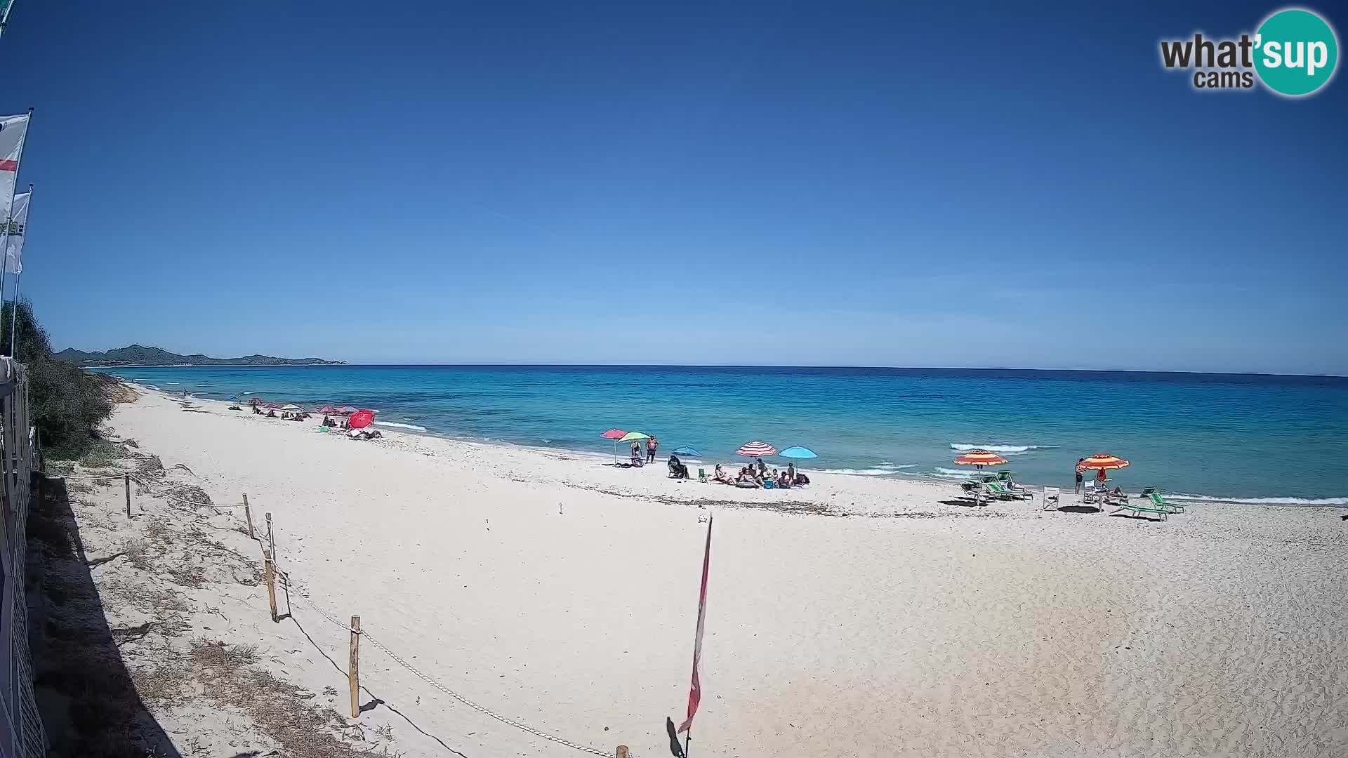 Webcam Piscina Rei – Live View from Costa Rei, Muravera