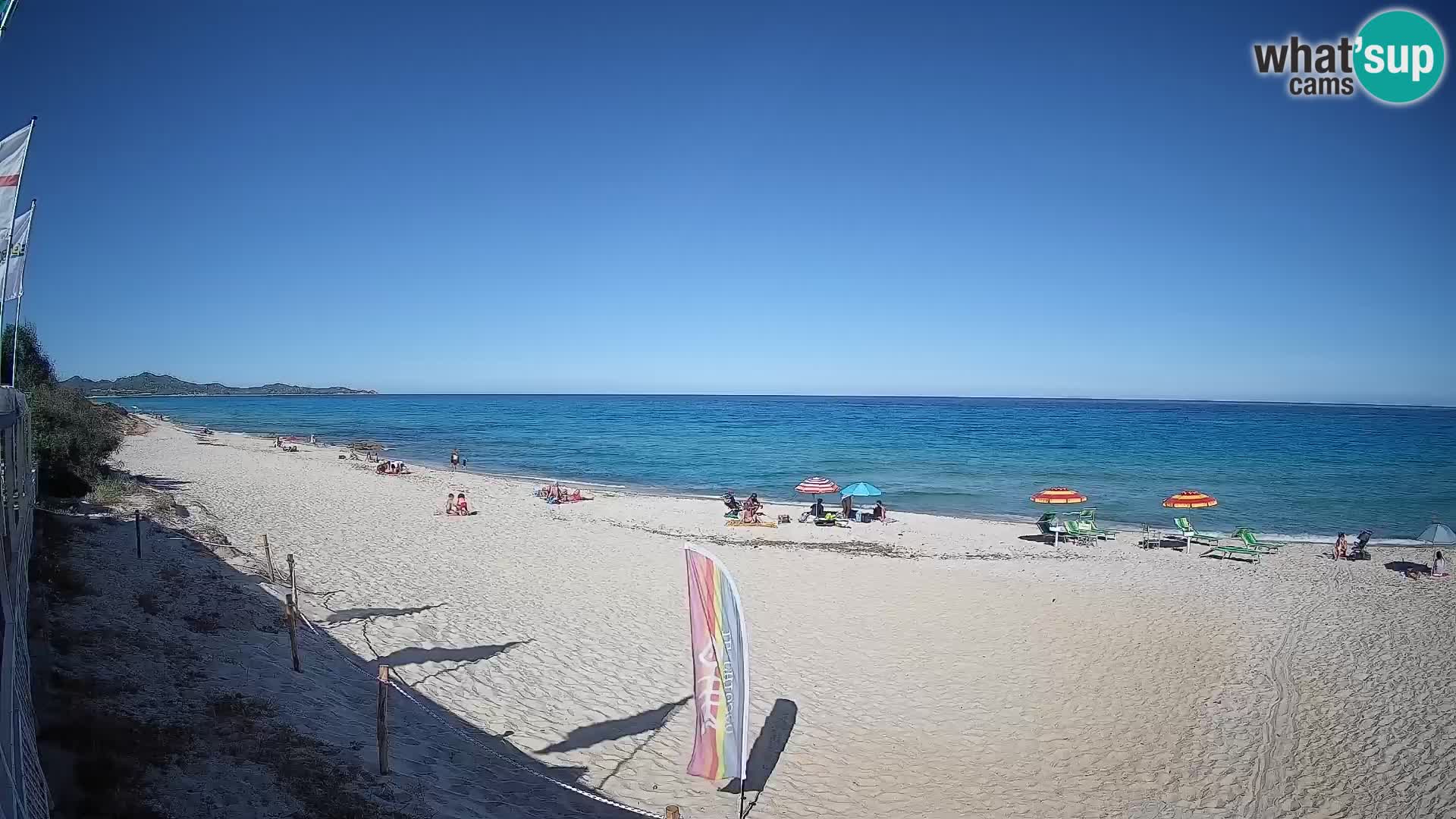 Webcam Piscina Rei – Liveblick auf Costa Rei in Muravera