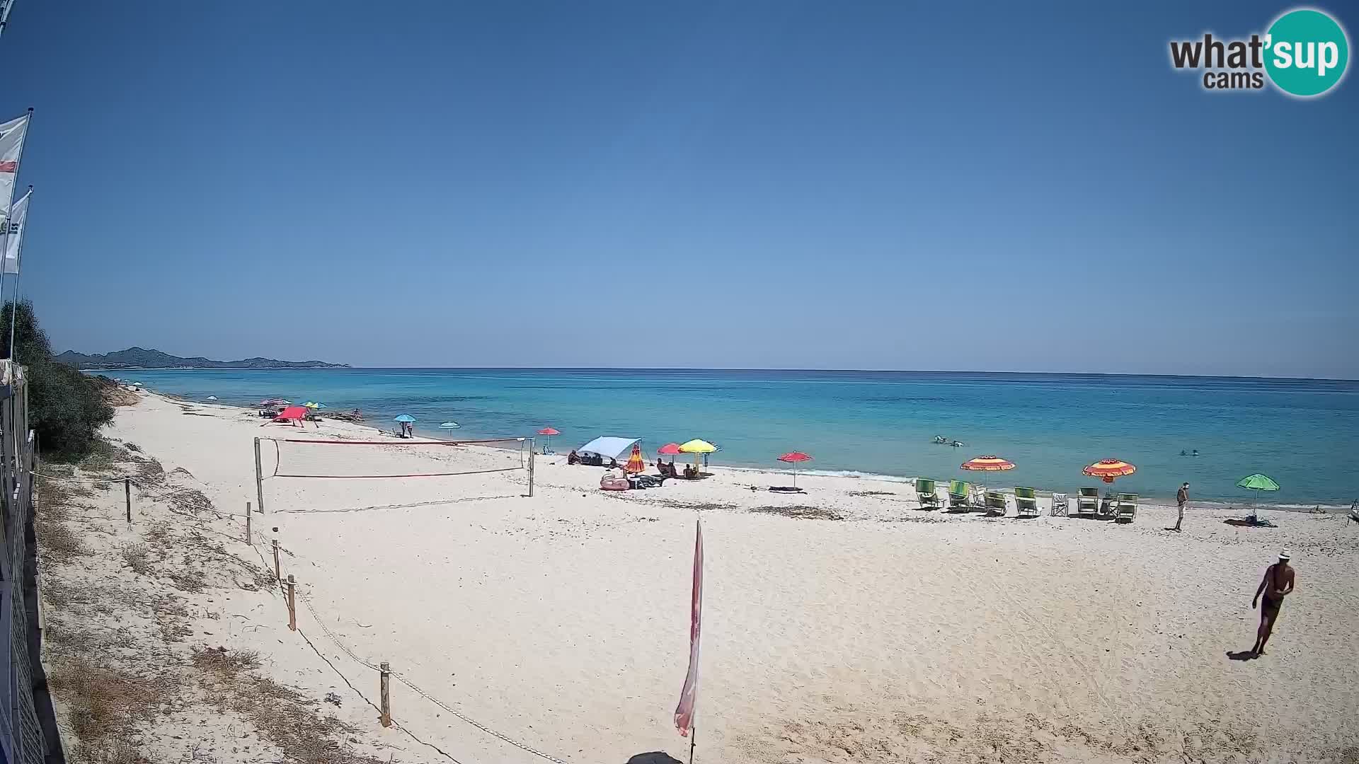 Webcam Piscina Rei – Vista en directo desde Costa Rei, Muravera
