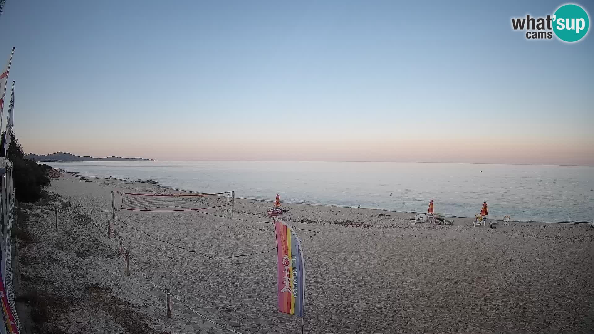 Webcam Piscina Rei – Vue en direct depuis Costa Rei, Muravera