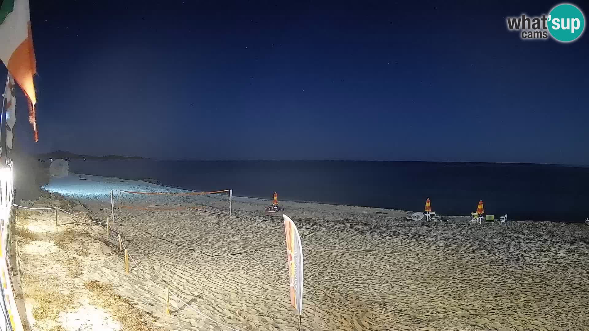 Webcam Piscina Rei – Vista live da Costa Rei, Muravera