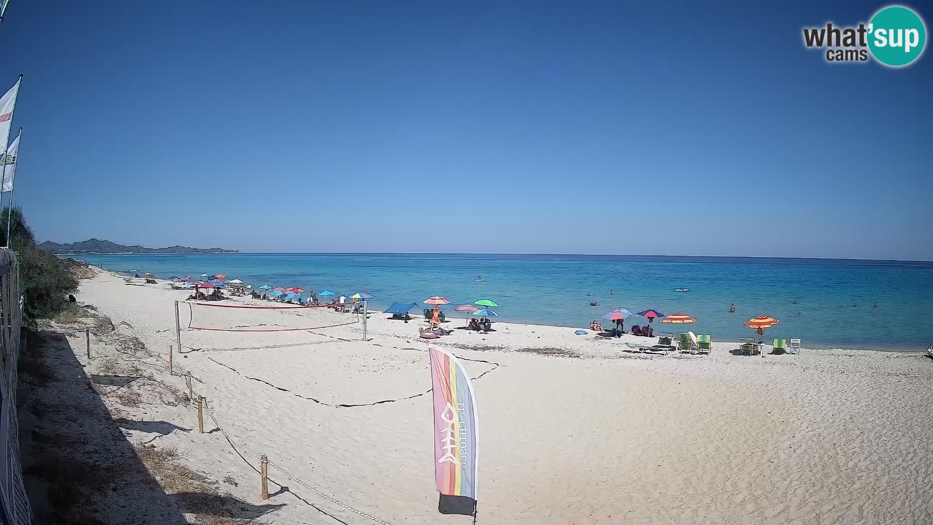 Spletna kamera Piscina Rei – Pogled v živo iz Costa Rei, Muravera