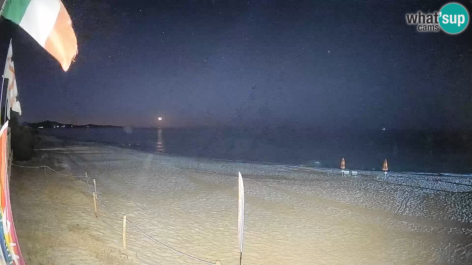 Webcam Piscina Rei – Vista en directo desde Costa Rei, Muravera