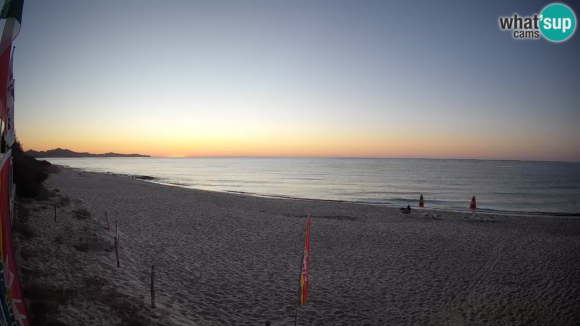 Webcam Piscina Rei – Vista en directo desde Costa Rei, Muravera