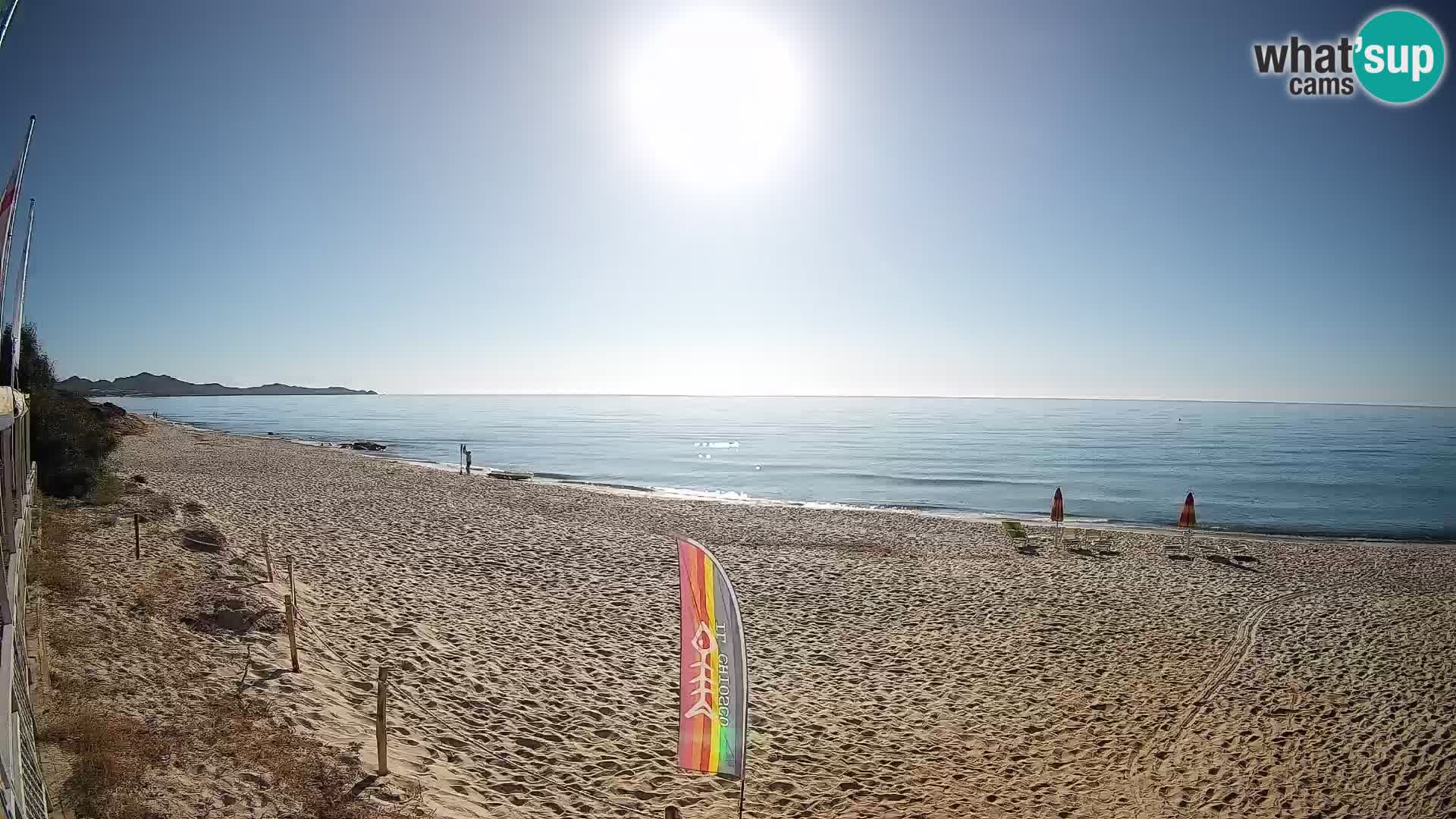 Webcam Piscina Rei – Vista live da Costa Rei, Muravera